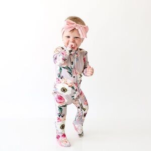 New with tags Posh Peanut Floral Footie